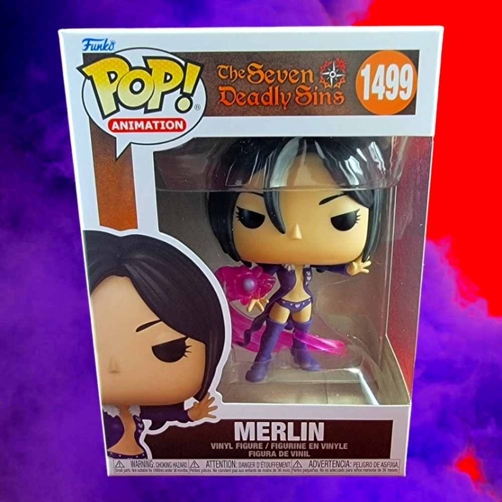 Merlin funko # 1499 (nib) with pop protector